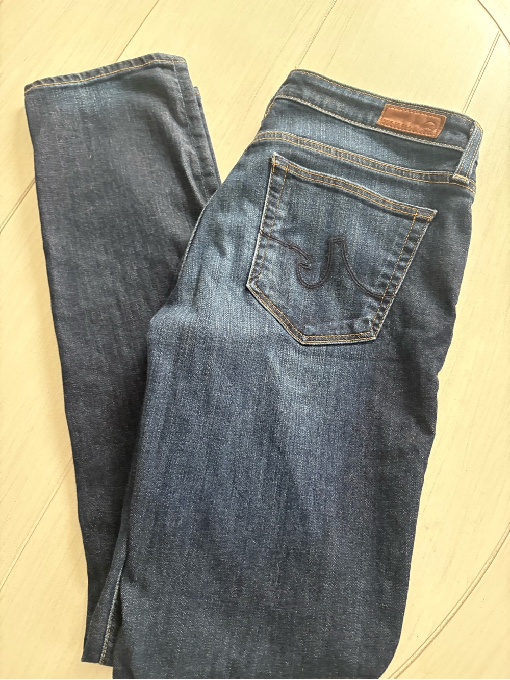 Ag Adriano Goldschmied Women’s Dark Blue Skinny Jeans